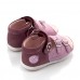 Ružové sandálky Szamos "prvé kroky"